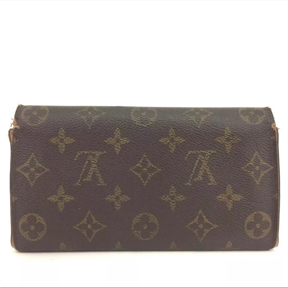 Louis Vuitton Monogram Portefeiulle Sarah Long Bifold Wallet - Picture 4 of 8